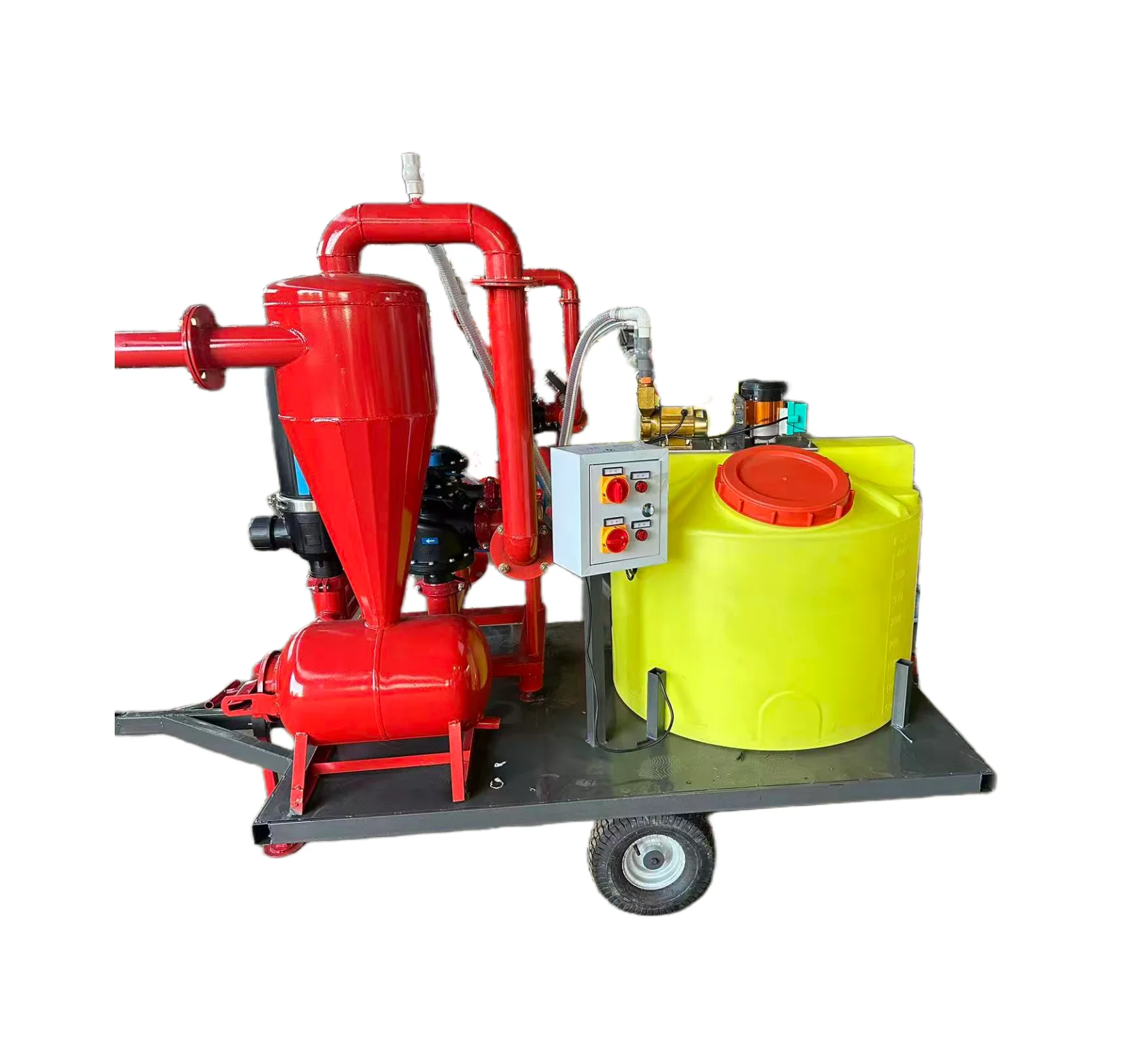 Automatic Mobile Fertigation Machine for Agriculture Drip Irrigation